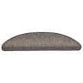 vidaXL Samolepiace nášľapy na schody vzhľad sisalu 30 ks 56x17x3 cm