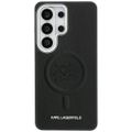 Karl Lagerfeld puzdro Embossed Ring Initials MagSafe pre Samsung Galaxy S26 Ultra čierne