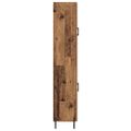 vidaXL Highboard 2 ks Staré drevo 69,5 x 34 x 180 cm Kompozitné drevo