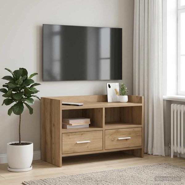 vidaXL TV skrinka 71,5 x 33 x 47 cm Dub artisan Kompozitné drevo