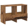 vidaXL Regál na časopisy Staré drevo 68,5 x 30 x 45 cm