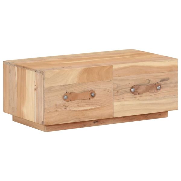 vidaXL Konferenčný stolík 90x50x35 cm masívne recyklované drevo