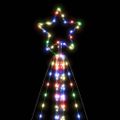vidaXL LED vianočný stromček 615 LED farebné 404,5 cm