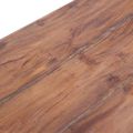 vidaXL Písací stôl so zásuvkami, biely 117x57x75 cm, mahagónové drevo