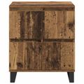 vidaXL Servírovacia skriňa Staré drevo 60 x 35 x 70 cm