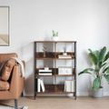 vidaXL Regál na knihy 6 úrovní 82 x 32 x 112 cm Kompozitné drevo