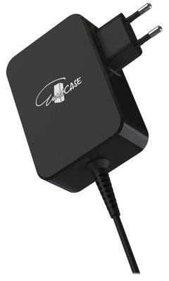 EUROCASE napájací adaptér AD-716 (65W GaN AC), USB-C Napájací adaptér, univerzálny, 110-240V, 65W, výstup 5V/3A, 9V/3A, 12V/3A, 15V/3A, 20V/3,25A
