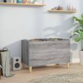 vidaXL Skrinka na platne sivá sonoma 74,5x38x48 cm kompozitné drevo