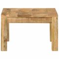 vidaXL Konferenčný stolík 55x55x35 cm masívne mangovníkové drevo