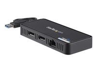 DisplayLink Mini Dock (USBA2DPGB) - Dokovacia stanica - USB - 2 x DP - 1GbE