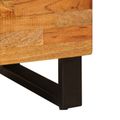 vidaXL Bočná skrinka Hnedá 80 x 33 x 75 cm Masívne mango drevo