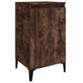 vidaXL Nočné stolíky 2 ks dymový dub 40x35x70 cm spracované drevo
