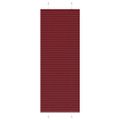 vidaXL Plisovaná roleta bordová červená 80x200 cm šírka látky 79,4 cm polyester