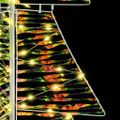 vidaXL Vianočný stromček 100 LED Teplá biela 120 cm PET