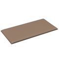 vidaXL Nástenný čelník 12 ks 30 x 15 cm Kapučínová látka