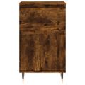 vidaXL Komody 2 ks dymový dub 40x35x70 cm kompozitné drevo
