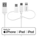 DELTACO IPLH-441, Kábel USB 2.0/C,Mic,Lig
