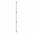 vidaXL Nástenné zrkadlo s LED 40x80 cm sklo obdĺžnik
