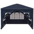 vidaXL Párty stan 3x4 m, modrý