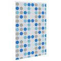 vidaXL Sprchová roleta 140x240 cm, kruhy