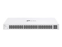 Prepínač - inteligentný - 48 x 10/100/1000Base-T + 4 x 1 Gigabit SFP - možno montovať do rozvádzača