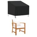 vidaXL Obal na záhradnú stoličku, čierny 90x90x50/75 cm, 420D oxford
