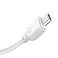 Kábel XO NB103 3v1 USB - Lightning + USB-C + microUSB 1,0 m 2,1A biely