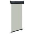 vidaXL Bočná markíza na balkón 100x250 cm, sivá
