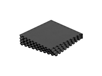 Podložka pod fitness zariadenia RBA-3153-4  60 x 60 cm, 4 ks