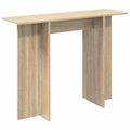 vidaXL Konzolový stôl Dub sonoma 100 x 30 x 75 cm Kompozitné drevo