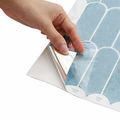 vidaXL Dlaždica s perím 10 ks Zelená 30 x 30 cm Polyuretán a PET