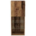 vidaXL Zostava TV skriniek 40,5 x 30 x 102 cm Staré drevo
