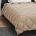 vidaXL Zimný prehoz 200 x 200 cm 450 gsm Mikrovlákno (100% polyester)