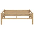 vidaXL Záhradný konferenčný stolík 100x55x33 cm bambus