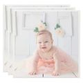 vidaXL Fotorámiky na stenu alebo stôl 3 ks strieborné 40x40 cm MDF