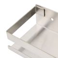 vidaXL Sprchová polica 30x10x6 cm, brúsená, nehrdzavejúca oceľ 304