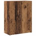 vidaXL Kancelársky kabinet Staré drevo 70 x 32 x 77.5 cm