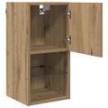 vidaXL Nástenný TV kabinet 30,5 x 30 x 60 cm Remeselný dub
