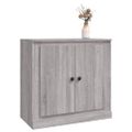 vidaXL Komoda sivá sonoma 70x35,5x67,5 cm spracované drevo