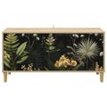 vidaXL TV skrinka RHENEN 102 x 33 x 50 cm Sonoma Kompozitné drevo