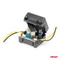 Odrušovací filter do auta so sklenenou poistkou 12V AMiO-04099