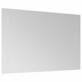 vidaXL Zrkadlo do kúpeľne s LED Priehľadná 60 x 40 cm tvrdené sklo