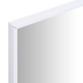 vidaXL Zrkadlo biele 140x40 cm