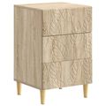 vidaXL Nočný stolík Dub sonoma 43 x 39,5 x 66,5 cm Kompozitné drevo