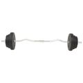 vidaXL Súprava činiek barbell a dumbbell 30 kg