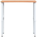 vidaXL Pracovný stôl 100x(55-60)x(71,5-98) cm masívny buk