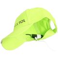 Kšiltovka s LED svetlom B-CAP 25lm, nabíjacia, USB, univerzálna veľkosť, fluorescentne zelená SIXTOL