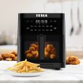 TESLA AirCook & Steam QS550 XL - multifunkčná parná a horúcovzdušná fritéza