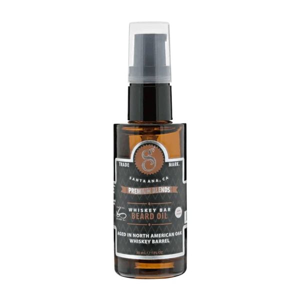 Olej na bradu SUAVECITO Premium blends Beard Oil Whiskey bar 30 ml