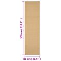 vidaXL Koberec prírodný sisal 80x300 cm